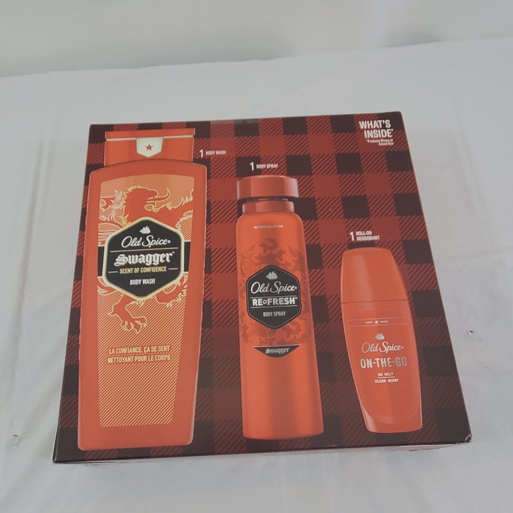 Old Spice SWAGGER 3 Piece Body Care Wash Gift Set - Picture 8 of 8